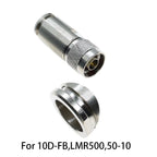1X N Male Female clamp RG8, LMR400 RG5,RG6,LMR240, RG8X,RG58, RG400, RG142, 10D-FB,LMR500,RF Coaxial connector Coax Cable Wire