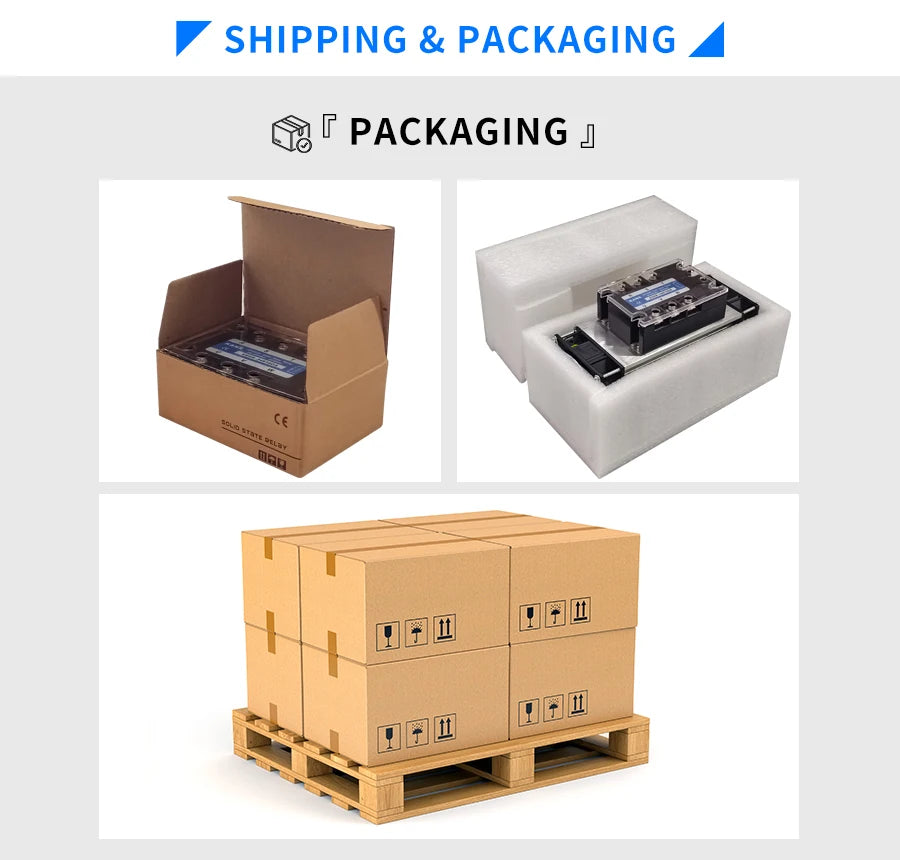 KANE DC-AC 3-Phase Solid State Relay 3-SSR 10A-200A KSSR 3~32VDC-24~480VAC Control 40AA 40DA KSSR Epoxied Protection