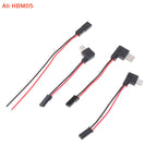 (HB05)90 Degree Motorcycle Interface USB-Micro Type C 90 Degree Male+JST Plug USB To JST/SYP Terminal Interface Cable Connector