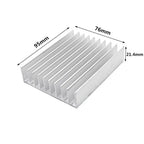 Extruded Aluminum Heatsink Radiator Heat Sink Cooler for Electronic LED Chip Cooling Heat Dissipation