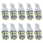 2/10 T10 1206 20SMD 20 Led White Car Wedge Light W5W 194 168 Auto Vehicle License Plate Clearance Lamp Reading Truck Bulb DC 12V