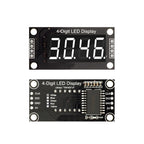 TM1637 LED Display Module 4 Digit 7 Segment 0.36 inch Time Clock Indicator Tube Module Red Blue Green Yellow White for Arduino