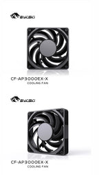 Bykski 120mm Fan Use for Water Cooling Radiator Computer PC Case 3008RPM Heatsink  Support PWM  CF-AP3000EX-X / CF-RBW3000EX-X