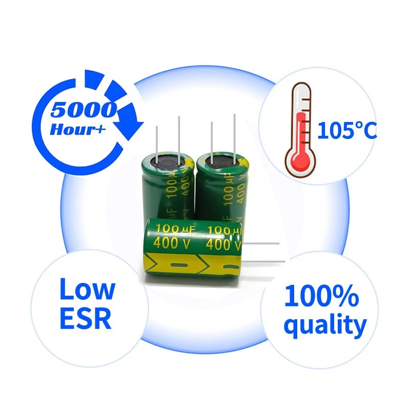 30pcs 35v 1000uf Aluminum Electrolytic Capacitor  Original Low Esr/impedance High Frequency Size 10*20 1000uf35v 35v1000uf 20%