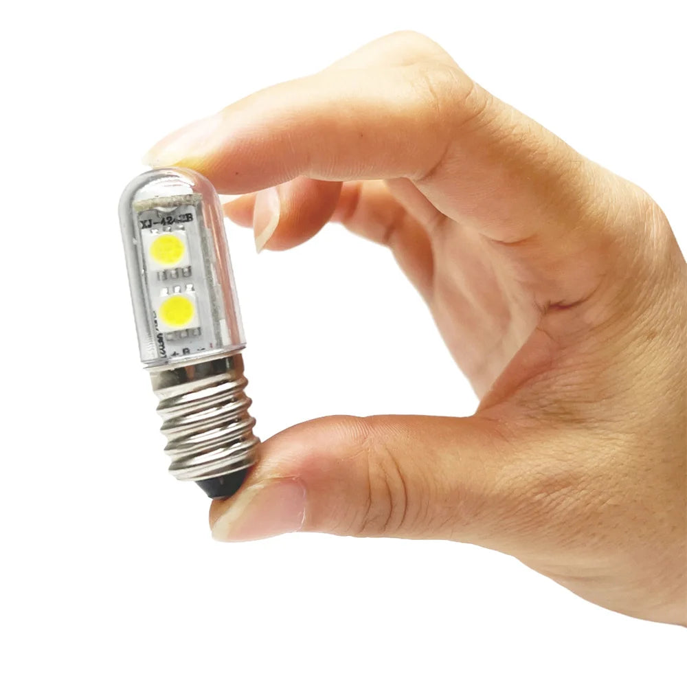Mini E14 LED Fridge Light Bulb SMD5050 0.5W 1W Fridge Microwave Ovens Range Hood Night Table Sewing Machine Lamp Lampada LED