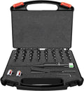Powerful Green Bore Sighter Laser Bore Sight Kit with 32 Adapters fit 0.17 to 12GA Cal Multiple Caliber for All Gun Rifle Pistol