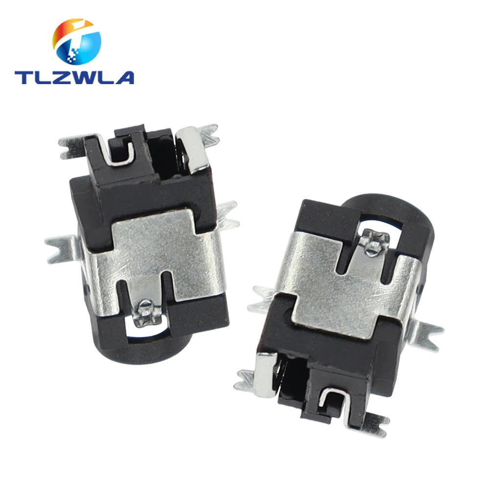 10PCS DC031A DC Power Supply Jack Socket Female Panel Mount Connector 3.5mm 1.35mm DC-031A 3.5*1.35