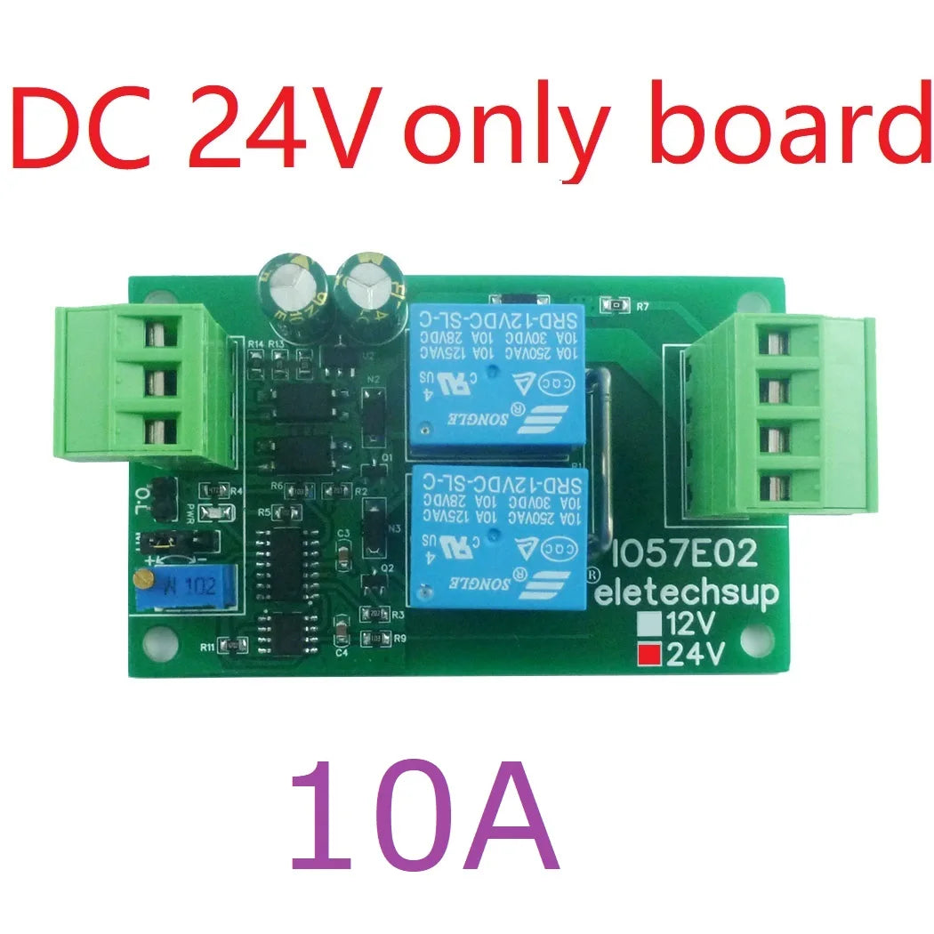 Brushed DC Motor Overload Overcurrent Short Circuit Protector Module Forward Reverse Controller 10A 20A 30A DC 12V 24V Power