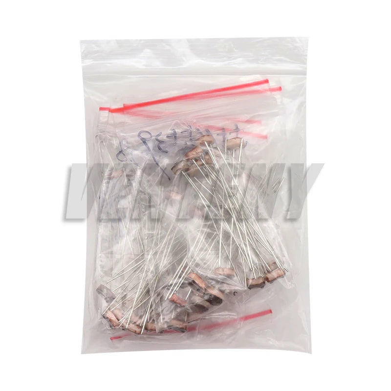 50pcs 5 values * 10pcs LDR Photo Light Sensitive Resistor Photoelectric Photoresistor Kit for 5516 5528 5537 5539 5549