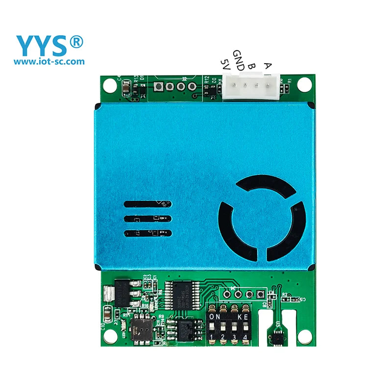 1PCS YYS 7IN1Air Quality Sensor PM10 PM2.5 CO2 CH2O TVOC Temp&Hum Gas Sensor Module M702B