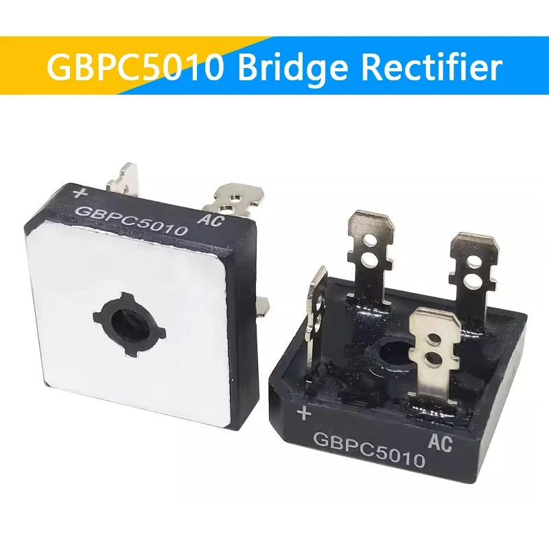 KBPC5010 Diode Bridge Rectifiers Diodes KBPC 606 610 1010 1510 2504 2508 2510 3504 3506 3510 GBPC 5010 W SKBPC3516 Power Diodes
