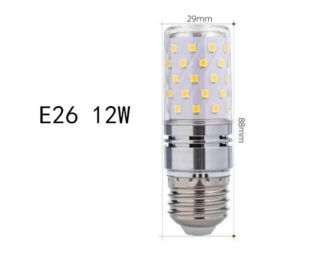 E27 B15 B22 E17 12W 16W 25W 40W LED Corn Light Bulb SMD2835 LED Bulb 110V-220V LEDs Candle Light Spotlight