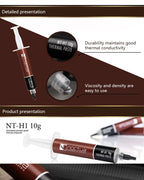 Noctua NT-H2 NT-H1 3.5g 10g Thermal Conductive grease paste For Notebook Graphics CPU Thermal Conductive Grease Chassis Radiator