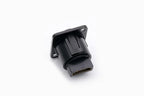 1PC D Type Chassis Connector, D Female Socket Panel Mounted Connector HDMI-Compatible