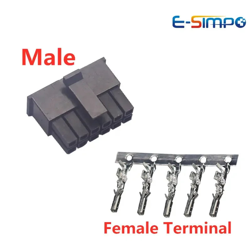 10000Pcs/Roll MX3.0 Terminal Micro 5557-3.0 Female 43030-0001 / Male Plug Housing Terminal Pins 43031-0001 Connector