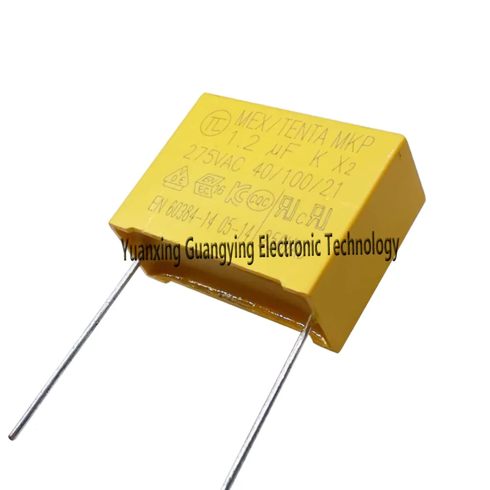 (10 pcs) 275VAC Polypropylene Film Capacitors X2 0.01 0.1 0.15 0.022 0.22 0.33 0.47 0.56 0.68 0.82 1μF 2.2μF Safety Capacitor