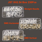 19 Type JST Box SH1.0/MX1.25/PH2.0/XH2.54/VH3.96/SM2.54/SYP Pitch Connector Terminal Kit  SMD/Straight/Right Angle Type DIY