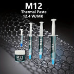 Thermal Paste Performance Thermal Conductive Grease Paste 12.4 W/MK 1/4/8/15/30g For Game PC PS5 CPU GPU Cooling
