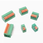 10pcs KF141V 2.54mm Pitch PCB Terminal Block Connector 2/3/4/5/6/7/8/9/10P Straight Screw Terminal