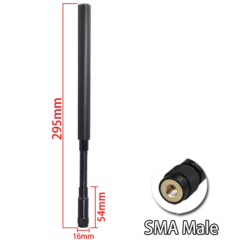 LoRa Wan Gooseneck Antenna 840MHz 863-870MHz 868MHz 869MHz 868-915MHz Meshtastic High Efficiency Antenna SMA Connector