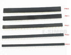 20PCS 2.54mm PH8.5/7.1/6.8/5.0/3.5mm DIP Single Row 1*2P3P4P5P6P-40P Straight Rohs Gold 0.1" Pitch PCB Female Pin Header Socket