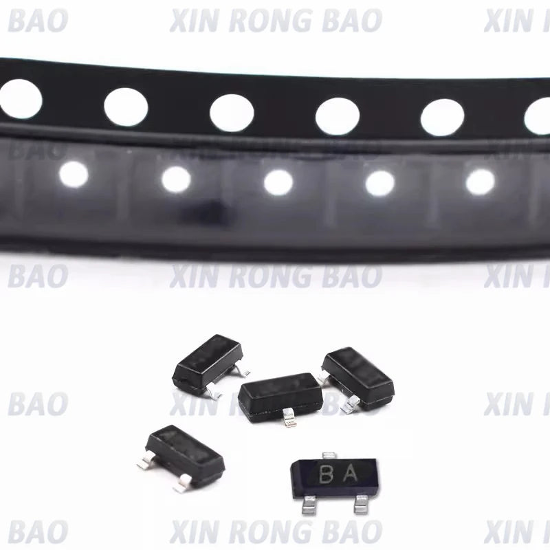 (100pcs) A1015 SOT-23 2SA1015 SMD triode PNP signal transistor (Marking BA)
