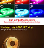 COB LED Strip PIR Motion Sensor Stair Lights Kit Step by Step Control Indoor Smart Staircase Lighting Controller with Main Line