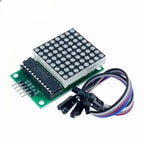 10PCS MAX7219 8*8 Dot Matrix Module Microcontroller Display Module MCU LED Display Control Module for Arduino 5V