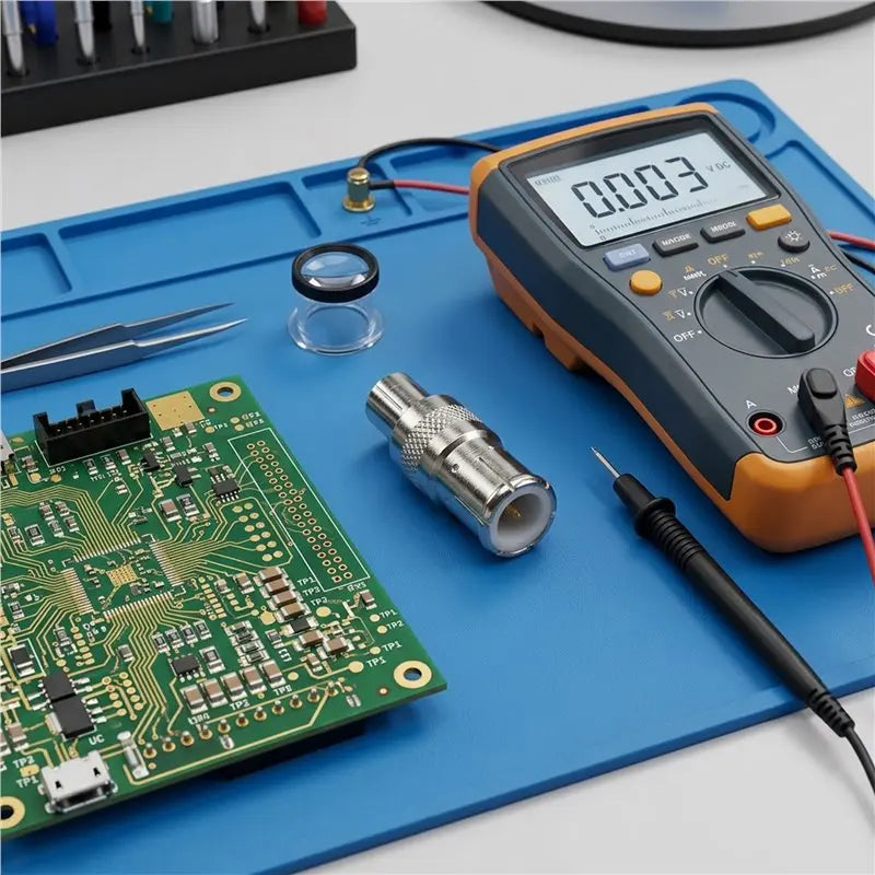 [HOT!A34R】 Plug BNC Adapter Oscilloscope Probe For Tektronix/Agilent Probes Quick Connect Design