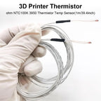 Ender 3 Thermistor 1m/39.4Inches, 3D Printer ohm NTC 100K 3950 Thermistor Temp Sensor Compatible for Creality Ender 3/Ender