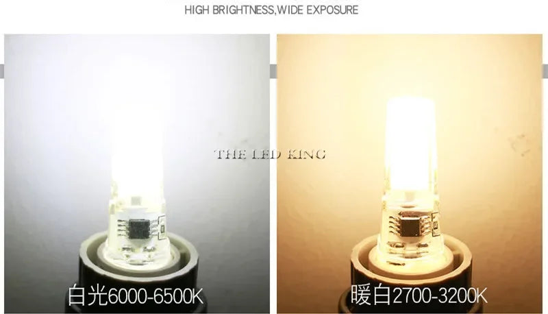 220V G9 LED G4 LED G9 AC DC 12V Replace Halogen 10W 20W 35W 50W COB LED Lighting Lights Spotlight Chandelier