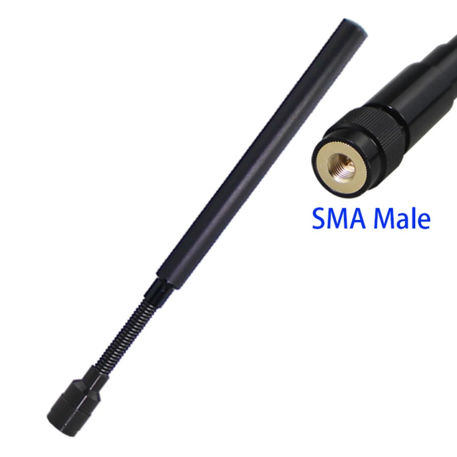 LoRa WAN shock-absorbing spring antenna 868MHz 915MHz digital transmission high-gain OMNI antenna N Male SMA Male 868-915MHz