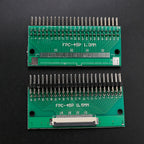 1PC FPC/FFC Adapter Board 0.5mm To 2.54mm Connector Double Row Straight Needle 4/6/8/10/12/14/15/16/18/20/22/24/26/30/34/36 Pin