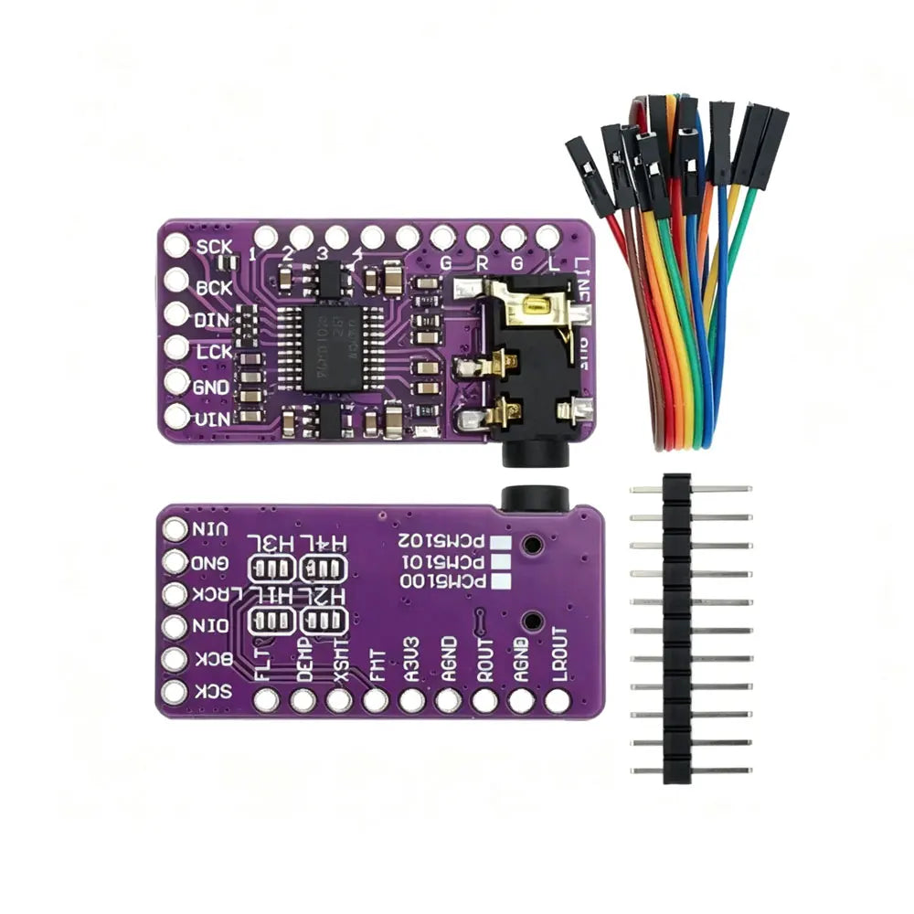 1pcs Interface I2S PCM5102A DAC I2S Player Module High quality lossless digital audio DAC decoding board GY-PCM5102 Audio Board