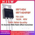 20PCS 100% NEW IRF740 IRF1312 IRF1404 IRF1405 IRF1407 IRF2805 IRF3205 IRFB3207 FB3207 IRF TO-220 MOS Field-Effect Transistor