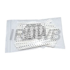 660pcs 1% SMD Chip Resistor Assorted Kit 0603 0805 1206 0402 0201 1R - 1M ohm 33valuesX20pcs Resistance Sample Set