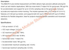 BMI270 6-Axis Gyroscope + Accelerometer High Precision IMU Sensor Module 6-Axis Attitude Sensor for Smart Car Robotics Arduino