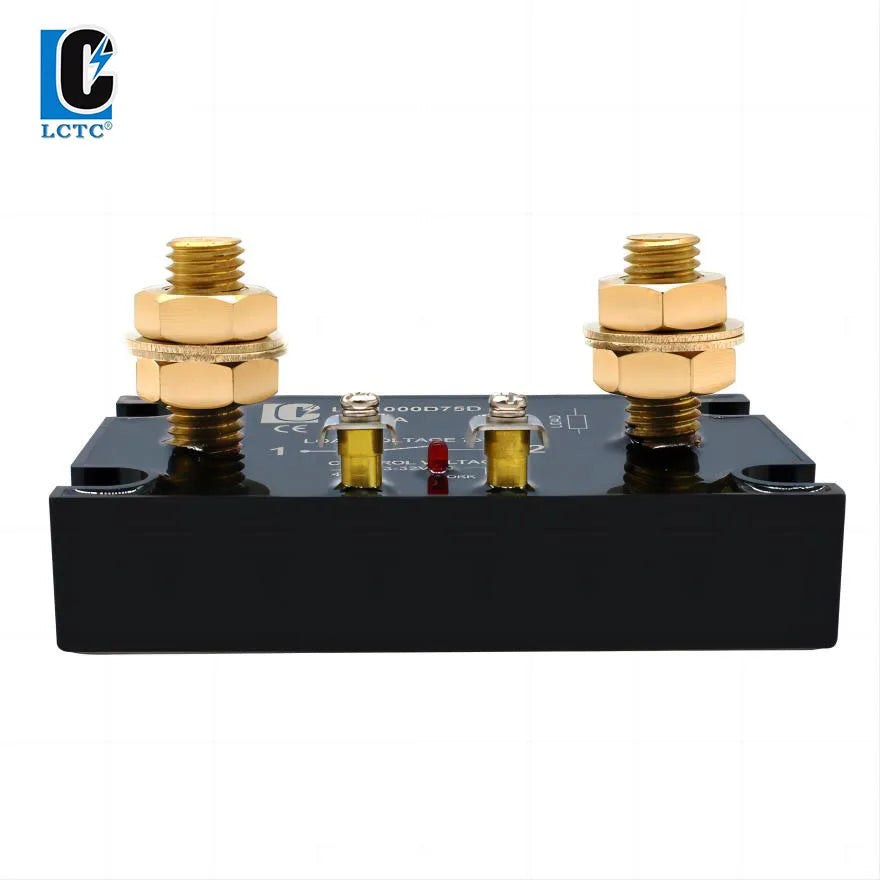 LCTC SSR-1000DD DC Control DC Solid State Relay 1000A High Power DC Relay Single Phase 3-32VDC Large Current Crydom With LED