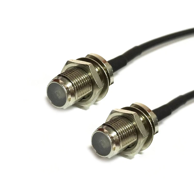 RG174 Cable IEC PAL DVB-T to SMA / F TV Male Plug & Female Jack RF Jumper Pigtail Adapter 20cm