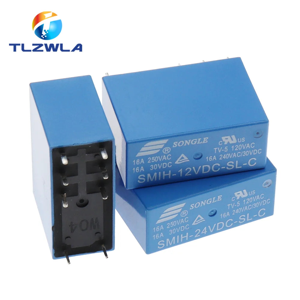 1PCS Relays SMIH-05VDC-SL-C SMIH-12VDC-SL-C SMIH-24VDC-SL-C 5V 12V 24V 16A 6/8PIN Original Relay SMIH-05VDC-SL-A