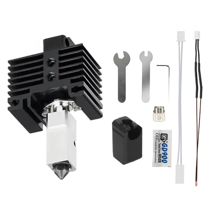 Original Hotend For Bambu Lab p1 X1 P1P X1C P1S Upgrade Hot end Print Head Heater Thermistor For bambulab Hardened steel Nozzle