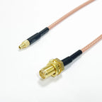 SMA to MMCX Extension Cable RG316 RP-SMA Female to MMCX Male RF Coax SMA Antenna Extender Coaxial Cable