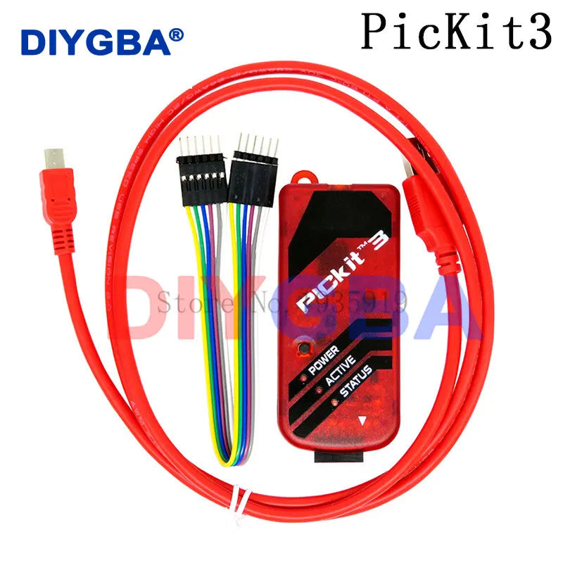 PICKIT3 PIC KIT3 PICKIT 3 Programmer Offline Programming PIC Microcontroller Chip Monopoly+ PIC ICD2 Programmer adapter seat