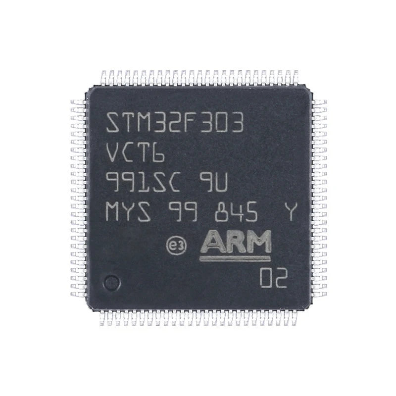 Original STM32F303VCT6 LQFP-100 ARM Cortex-M4 32-bit microcontroller MCU