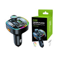 Bluetooth Handsfree FM Transmitter Car Radio Modulator MP3 Player With 22.5W USB Super Quick Charge Adapter for Car