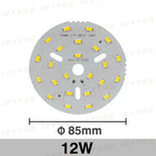 1PCS High Bright LED Light Board 2W 3W 5W 7W 9W 12W 15W 20MM - 100MM SMD 5730 For DIY Bulb Circular Transformation Light Source