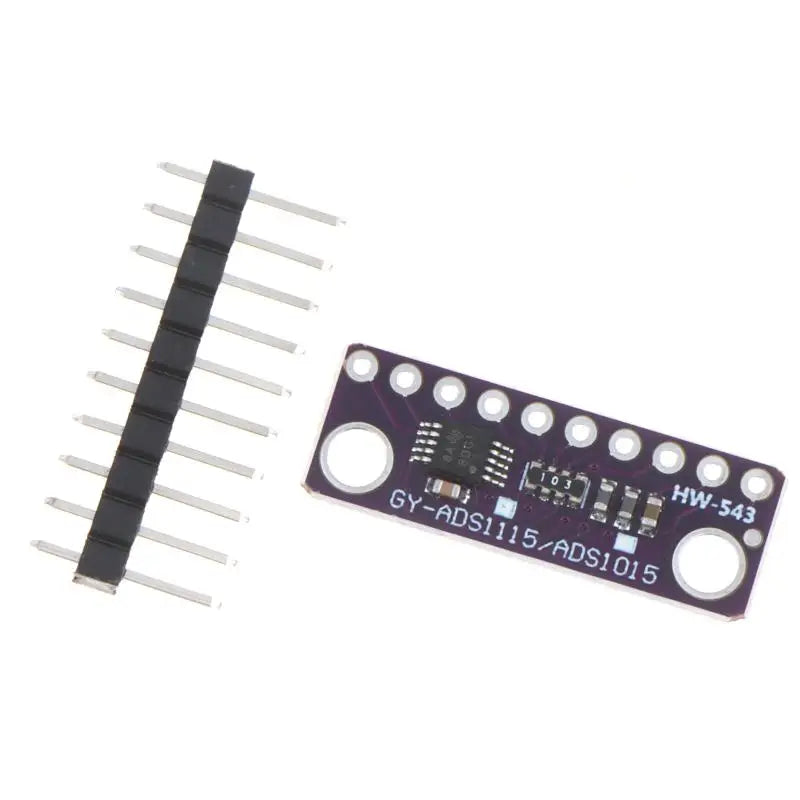 ADS1115 4 Channel 16Bit ADC Board Adjustable Gain High Precision Module for Low Power Consumption Electronic Projects Raspberry