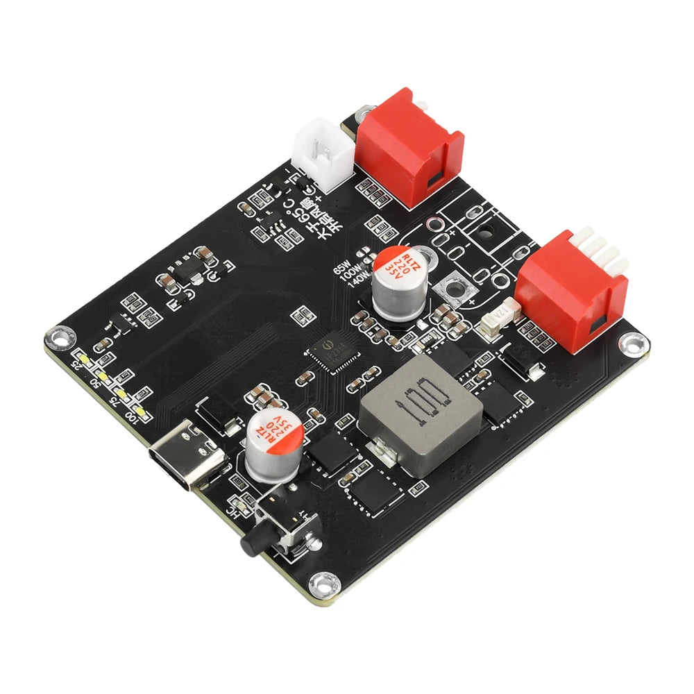 2S 3S 4S 5S 6S BMS Charger Module 140W Bidirectional Fast Charger Module IP2366 Lithium Battery Charging Board USB to DC