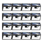 Solar Lights Outdoor Waterproof, 140LED Motion Sensor Light, 3 Modes Solar Powered Fence Security Lights for House Outside