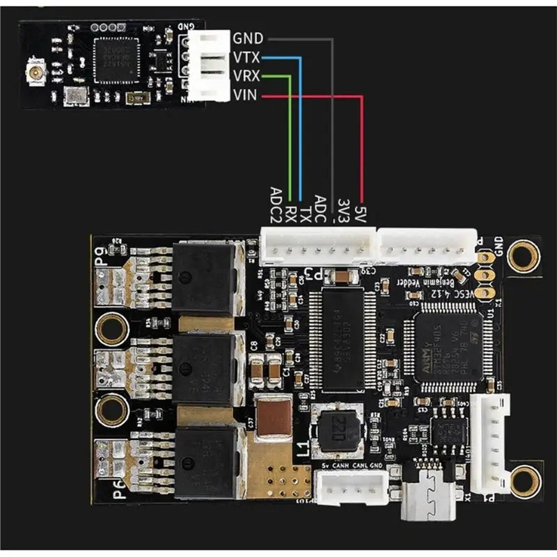 FEDI-Wireless Bluetooth Monitor Module ESC_BT 2.4G For Electric For Nrf51_Vesc Controller For Skateboard